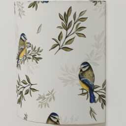 Titmouse Bird Wall Sconce - Nature Lighting Chic Country Decor, Romantic & Refined, Christmas Or Birthday Gift Idea - thumbnail 4