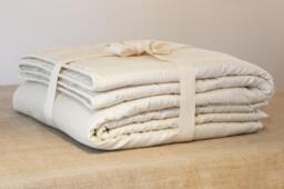 Handmade Wool Duvet Rustic Farmhouse Bedding, Summer Warmth - Us Duty Paid
