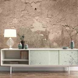 Rustic Stucco Texture Wallpaper, Peel & Stick Wall Mural - thumbnail 3