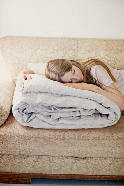 Linen Duvet Cover, 90x90 - image 1