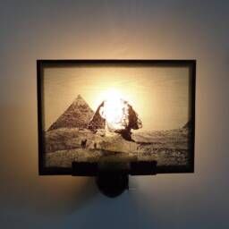 Sphinx & Pyramid Night Light - Egypt Decor