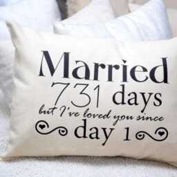 Cotton Anniversary, 2nd Cotton Anniversary Gift, Gift For Her, Second Leap Year, Best Romantic - thumbnail 3