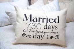 Cotton Anniversary, 2nd Cotton Anniversary Gift, Gift For Her, Second Leap Year, Best Romantic - thumbnail 1