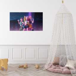 Mira, Zoey, Rumi - 500mm - Kpop Wall Sticker - thumbnail 2