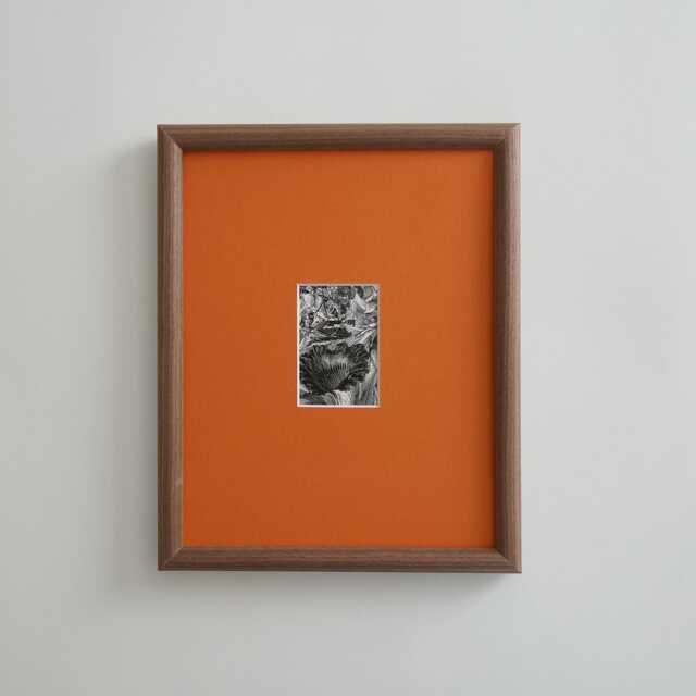 A4 Walnut Picture Frame Custom Opening Photobooth Stripe Size - image 1