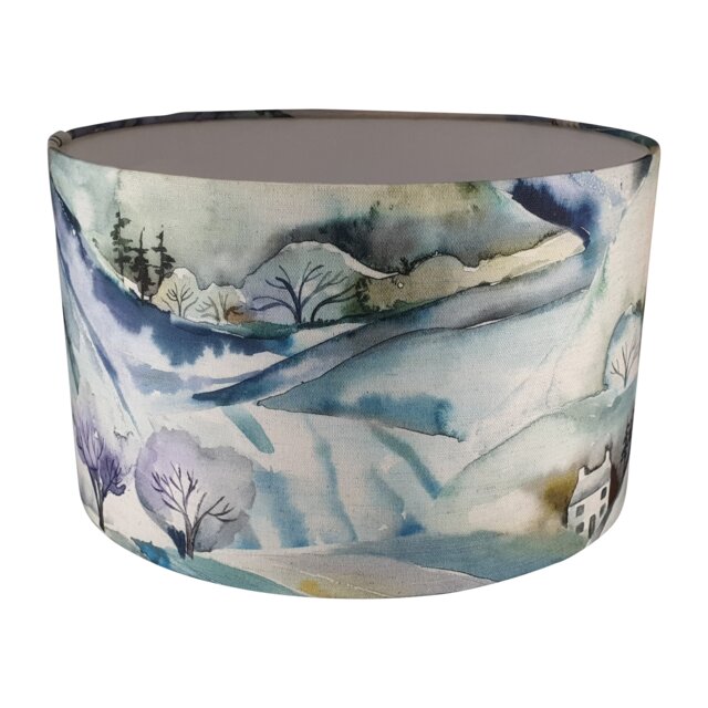 Voyage Maison Ambleside, Handmade Lampshade, Landscape Table Ceiling Pendant, Country Lamp Shade - image 1