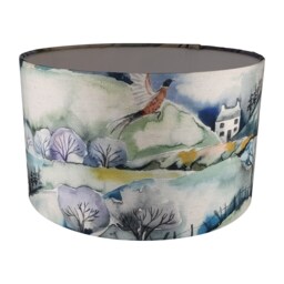 Voyage Maison Ambleside, Handmade Lampshade, Landscape Table Ceiling Pendant, Country Lamp Shade - thumbnail 2