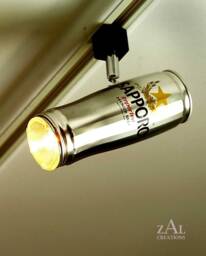 Track Light, Beer Can, Head