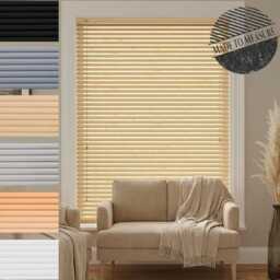 Made To Measure PVC Venetian Blinds 25mm Slats Custom Cut Size Home Office Easy Fit Window Drop 150cm