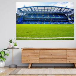 Stand Of Stamford Bridge London 3D View Wall Sticker Poster Decal A685