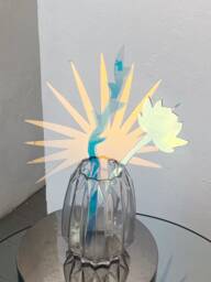 Exotic Future Flowers - Objects D'art, Decorative Flowers, Acrylic Bouquet, Iridescent Home Decore, Retro Romantic Exotic, Funky Homeware - thumbnail 1