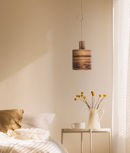 Modern Mango Pendant Light For Kitchen Island, Elegant Wood Chandelier Rustic Vibes , Mid Century Hanging Lamp - image 1