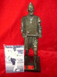 David Beckham Limited Edition Bronzed Sculpture, Manchester United Legend - thumbnail 1