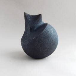 Ceramic Sculpture Of A Cat, Christmas Present, Original Gift, Collection Cats, Cat Figurine, Artd Collection, Raku Ceramics, Cat - thumbnail 4