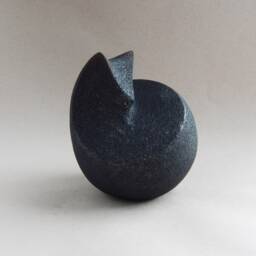 Ceramic Sculpture Of A Cat, Christmas Present, Original Gift, Collection Cats, Cat Figurine, Artd Collection, Raku Ceramics, Cat - thumbnail 3