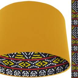 Bohemian Lampshade, Ceiling Light Shade, UK Handmade Table Lamp Boho Geometric Modern Home Interior - thumbnail 2