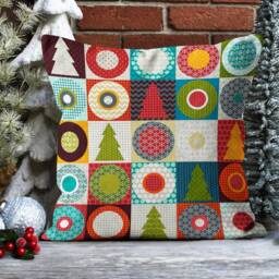 Snowman Cushion Cover/Cute Decoration/Festive Christmas Pillow Covers/Gift For Family/Christmas Gift/Christmas Sofa Cover - thumbnail 4