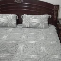 Crochet Classic Bedspread Throw - thumbnail 2