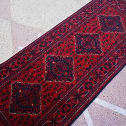 7X3 Feet Runner, 7.0 X 2.9 Ft, Handmade, Afghan Rug, Hallway Bokhara Living Room, Runner Area Oriental Tribal Rug - thumbnail 2