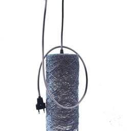 Wall Lamp Plug In, Plug in Pendant Lamp, Industrial Lighting, Modern Pendant Minimalist - Cylinder - thumbnail 2