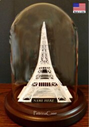 Paris Eiffel Tower Business Card Sculpture -Design 1169