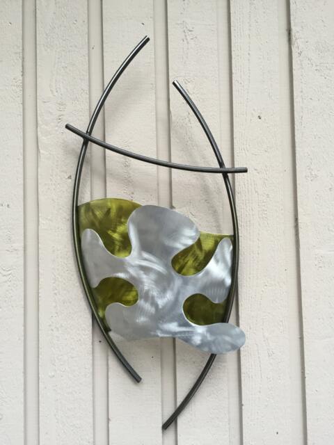 Metal Wall Art Abstract Sculpture By Artist Holly Lentz - image 1