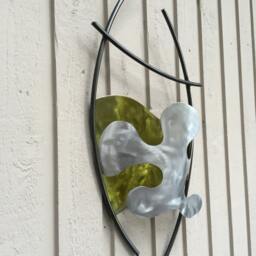 Metal Wall Art Abstract Sculpture By Artist Holly Lentz - thumbnail 3