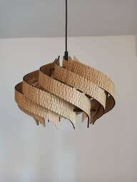 "Natural Oak Lamp ""Mini Majesty"