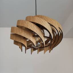 "Natural Oak Lamp ""Mini Majesty" - thumbnail 3