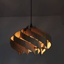 "Natural Oak Lamp ""Mini Majesty" - thumbnail 2