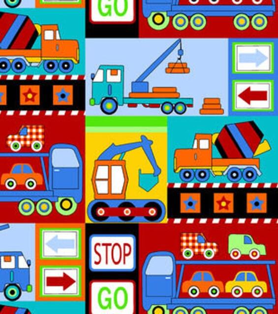 Construction Vehicles Bean Bag Chair Cover, Dump Truck, Cement Crane, Red, Yellow, Orange, Green, Etsy Kids