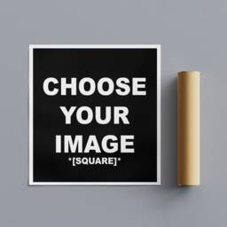 Choose Your Custom Image - Square Personalised Print Photo To Print Wrapped Framed Canvas Rolled Photo/Poster - thumbnail 3