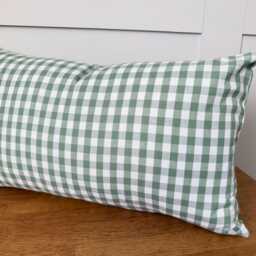 Sage Green Gingham Fabric 16 - thumbnail 2
