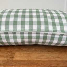 Sage Green Gingham Fabric 16 - thumbnail 4