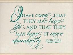 Christian Wall Decal. I Have Come - Code 211, Scripture Wall Decal, Religious Quote, Decal Bible, Christian - thumbnail 2