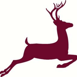 Reindeer Prance Wall Decal-Large/ Rudolph Decal/Decorative Vinyl Sign Holiday Decor - thumbnail 2