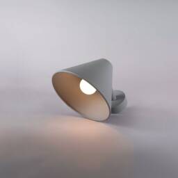 Brass Cone Outdoor Sconce Lighting Fixture, Unique Small Wall Sconce, Farhmhouse Light, Front Door Entrance Lamp - thumbnail 4