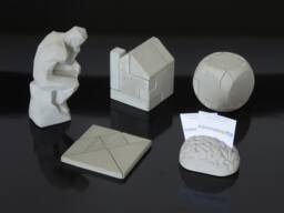 "Gift Box ""Think"" Five Concrete Gifts Brain Tangram ""The Thinker" - thumbnail 1