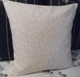 Valentine's Day.powder Pink.white Hearts.nursery Decor.girls Bedroom.pillow Covers.slipcovers.toss Pillows.throw Pillows.pillow Covers - thumbnail 1