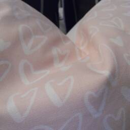 Valentine's Day.powder Pink.white Hearts.nursery Decor.girls Bedroom.pillow Covers.slipcovers.toss Pillows.throw Pillows.pillow Covers - thumbnail 2