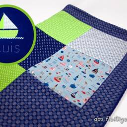 Baby Blanket With Name Cuddle Pushchair Blanket - thumbnail 2