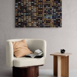 High Rise Building Window Front - Abstract Wrapped Framed Canvas Rolled Photo/Poster Print - thumbnail 2