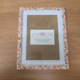Colourful Cake & Sweets/Candy Clay Slices Photo Frame 5 X 7 Inches With Border, 6 8 Without Border - thumbnail 3