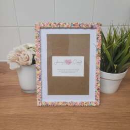 Colourful Cake & Sweets/Candy Clay Slices Photo Frame 6 X 8 Inches