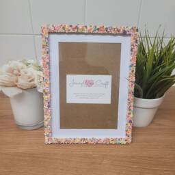 Colourful Cake & Sweets/Candy Clay Slices Photo Frame 6 X 8 Inches - thumbnail 4