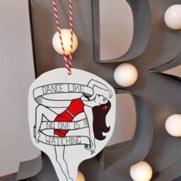 Small Sign - Gift Friendship Token Stocking Filler Secret Santa Christmas For Her Dance Home Accessories - thumbnail 2