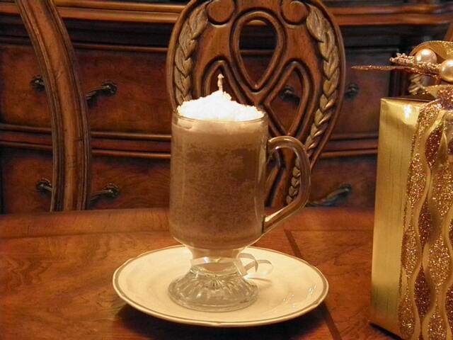 Cappuccino Mug Candle - image 1