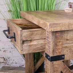 Perani Industrial Bedside Cabinet - thumbnail 4