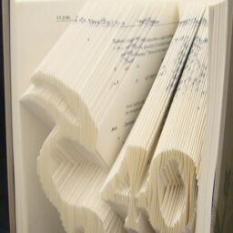 Company Logo ... Custom Order Your Design Folded-Book Art Sculpture - thumbnail 4