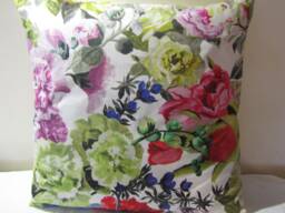 Designers Guild Floral Fabric Orangerie Rose Cushion Cover Design 6 - thumbnail 1